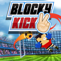 Play Blocky Kick 2 now!