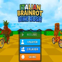 PLay Italian Brainrot Bike Rush now!