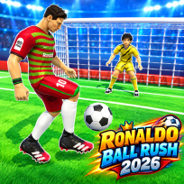 Play Ronaldo Ball Rush 2026 now!