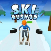 Play Ski Rush 3D now!