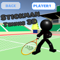 Play Stickman Tennis 3D now!