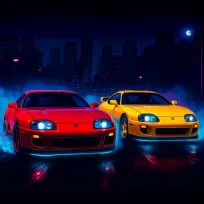 PLay Two Supra Drifters now!