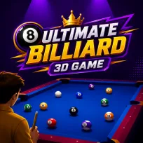 Play Ultimate Billiard 3D Game now!