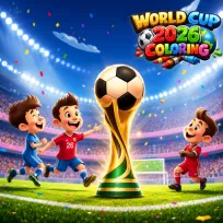Play World Cup 2026 Coloring now!