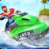 PLay Jet Ski Racing Games Jetski Shooting Boat Games now!