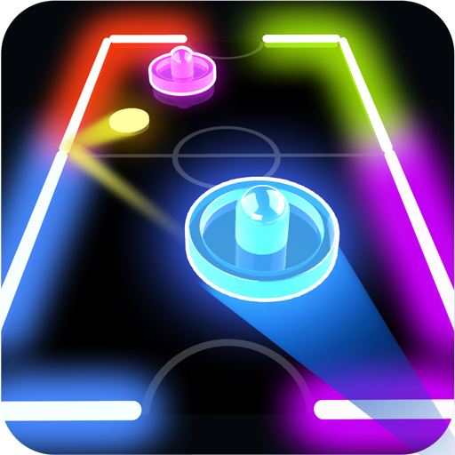 Play Glow Hockey HD on Baseball 9